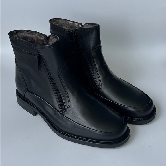 Fretz Other - Fretz Men's Black Leather Ankle Boots NWT - 8.5